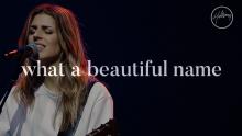 Embedded thumbnail for What a beautiful name it is (Hillsong Worship)